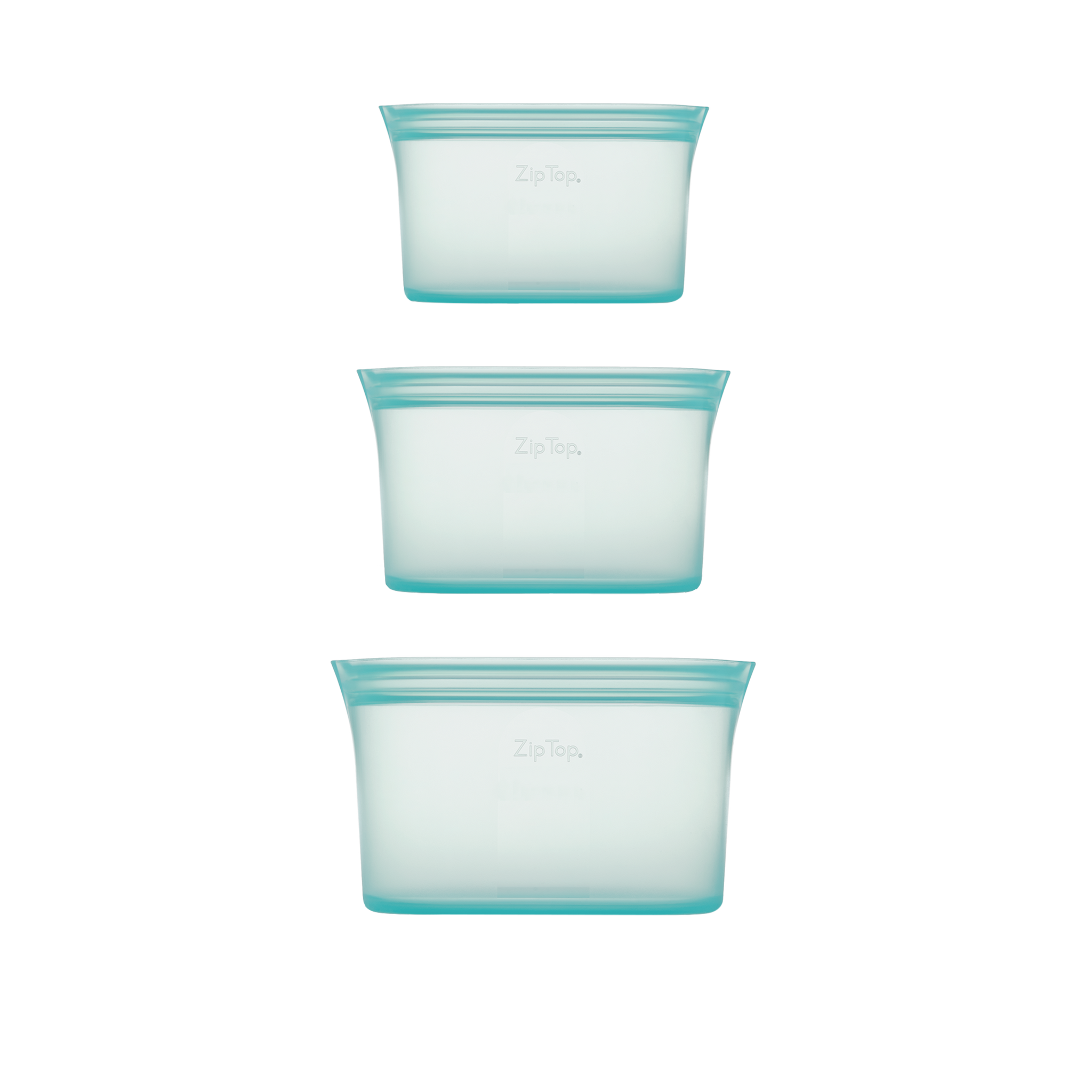 Zip top reusable silicone store & serve sets best sale